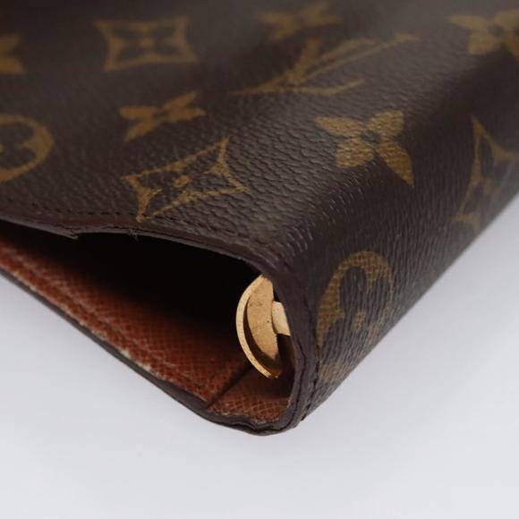 LOUIS VUITTON Monogram Agenda MM Day Planner Cover R20105 LV Auth BD008 - Picture 16 of 16